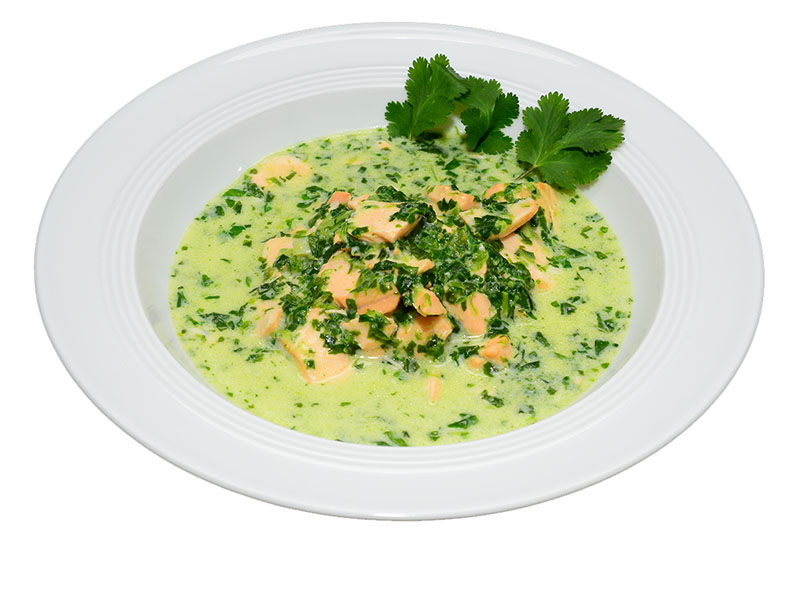 Schnell gekocht -  Grünes Fisch Curry